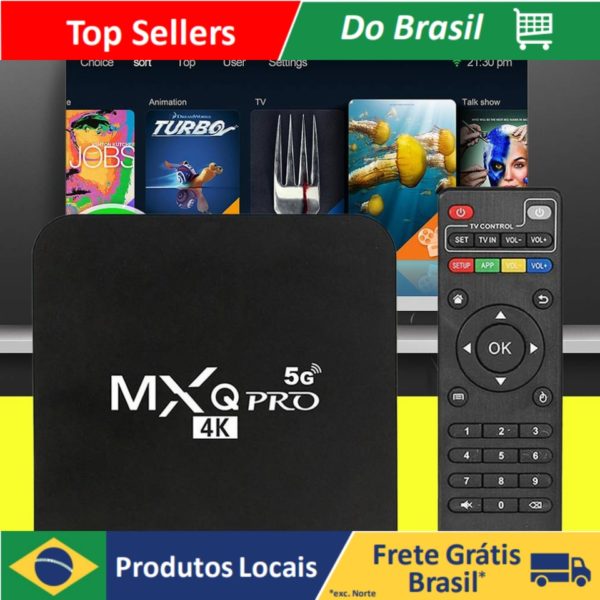 Tv Box Smart 4k Mxq Pro 5g 8gb/128gb Wifi Android 11.1