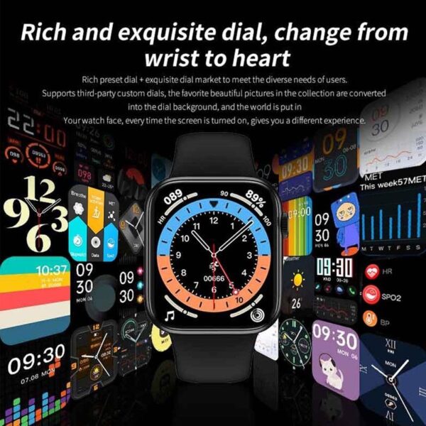 Smartwatch HW16 44mm Tela Infinita Bluetooth Relógio Inteligente ​Compatibilidade: IOS e Android - Image 7