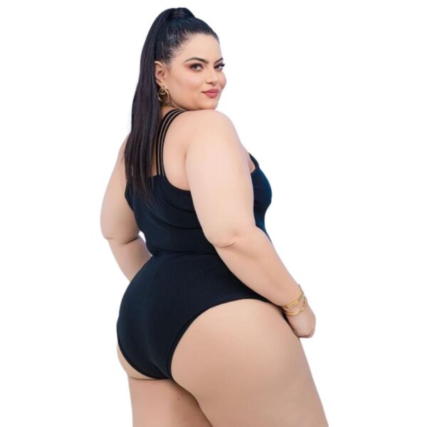 Body Bori Plus Size Grande Sensual Festas Luxo Paete Barato - Image 2