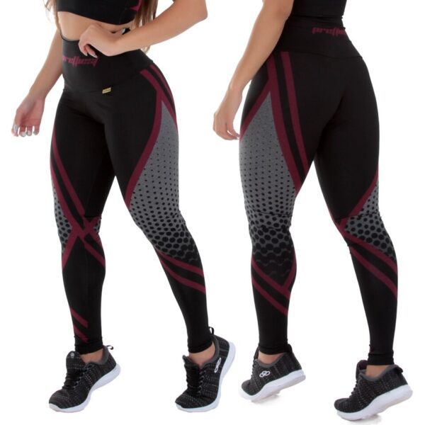 LEgging Mesclas Sublimada cós alto não fica transparente