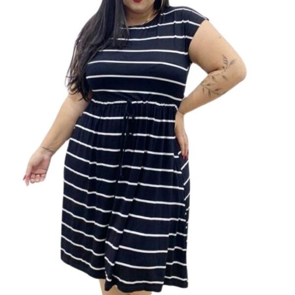 Vestido Plus Size Elegante e Confortável - Image 2