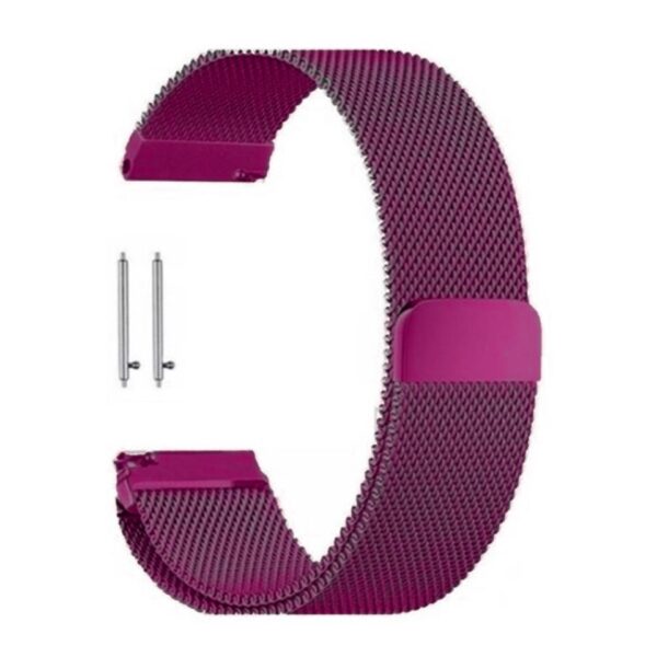 Pulseira Aço milanês metal fecho magnético 38mm 40mm 42mm 44mm apple watch x7 x8 t500 iwo 12 13 16 topo - Image 10