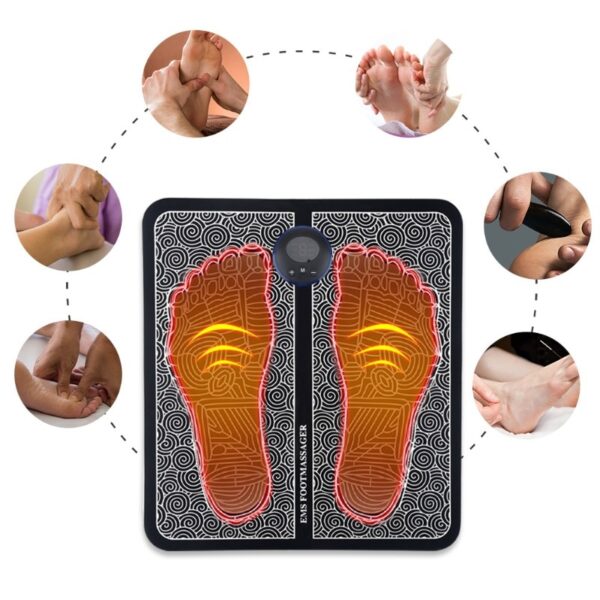 Massageado Elétrico para os Pés Fisioterapia Relaxamento - Image 5