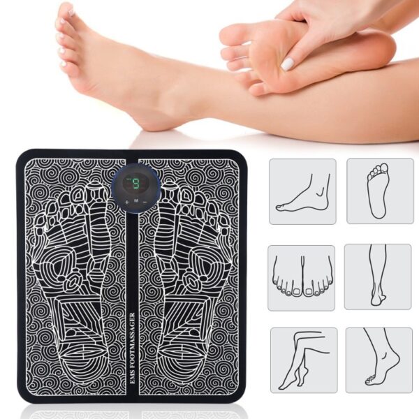 Massageado Elétrico para os Pés Fisioterapia Relaxamento - Image 3