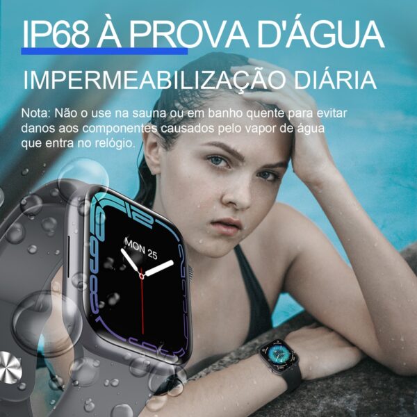 Smartwatch W37 Pro Inteligente NFC  Masculino e Feminino Bluetooth - Image 10