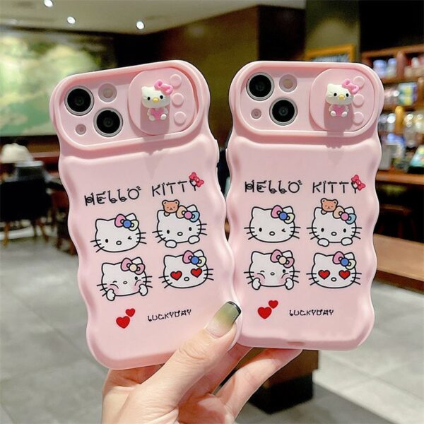 Case com Suporte Original Hello Kitty 3D iPhone - Image 3