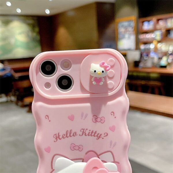 Case com Suporte Original Hello Kitty 3D iPhone - Image 4