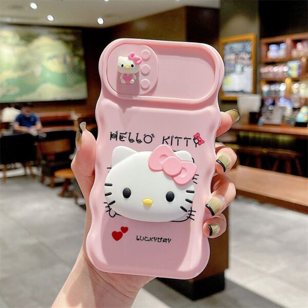 Case com Suporte Original Hello Kitty 3D iPhone - Image 7