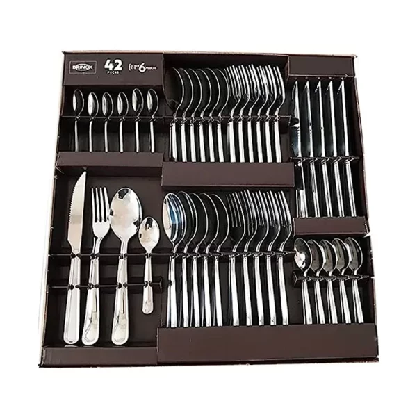 Faqueiro Modena 42Pcs Inox Brinox