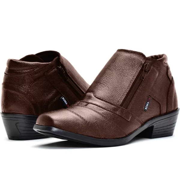 Bota Social Masculina em Couro, Compre 1 e leve 2 - Image 3