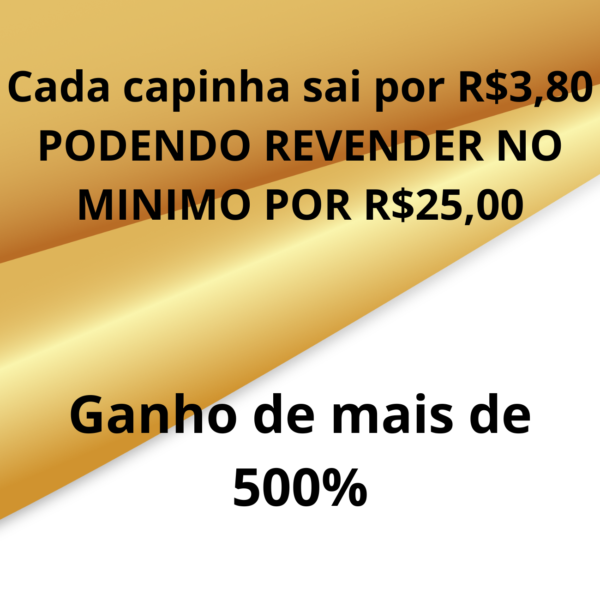 Kit Com 100 Capinhas Antishock Transparente As Mais Vendidas - Image 8