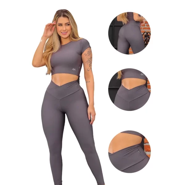 Conjunto Academia Legitima Cós Cruzado Fitness-2024 - Image 4