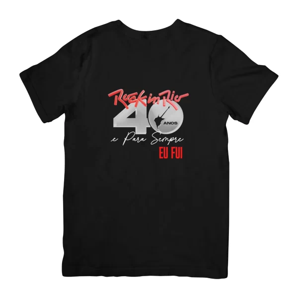 Camisa Rock In Rio 40 Anos 2024 - Image 3