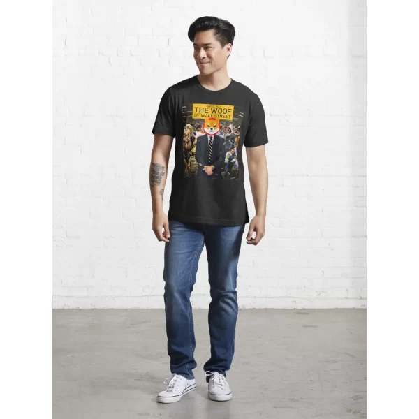 Camisa Shiba Inu em wall Street Criptomoeda Meme-S1 - Image 15