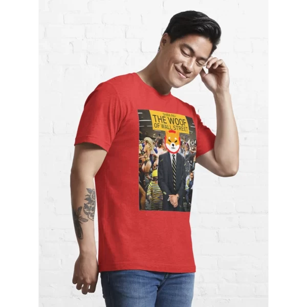 Camisa Shiba Inu em wall Street Criptomoeda Meme-S1 - Image 24