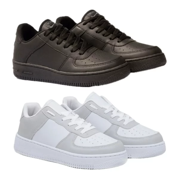 Leve o Kit 2 Tênis Force Classic Sneaker Unisex - Image 5