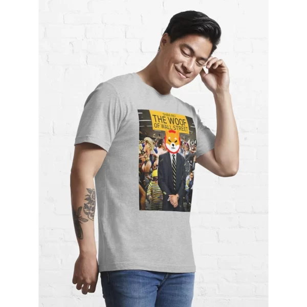 Camisa Shiba Inu em wall Street Criptomoeda Meme-S1 - Image 20