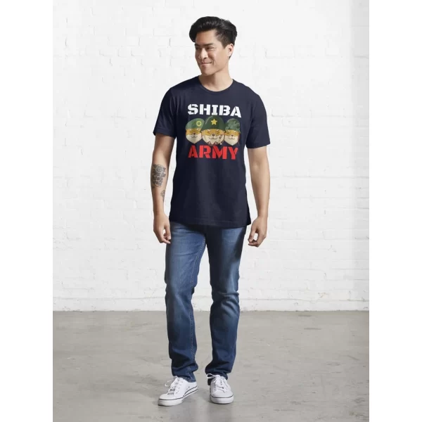 Camisa Shiba Army Criptomoeda - Image 3