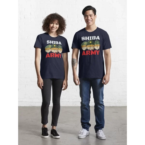 Camisa Shiba Army Criptomoeda - Image 5