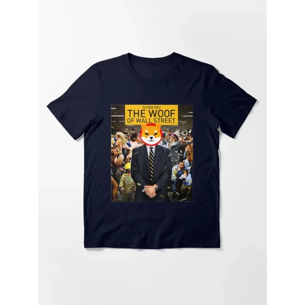 Camisa Shiba Inu em wall Street Criptomoeda Meme-S1 - Image 2