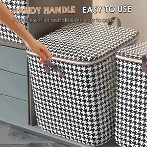 Caixa Armazenamento Guardar Roupas E Cobertores 180L Grande Capacidade