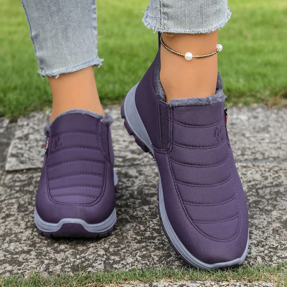 Tênis Feminino Forrado em Lã Comfort - Imagem 14